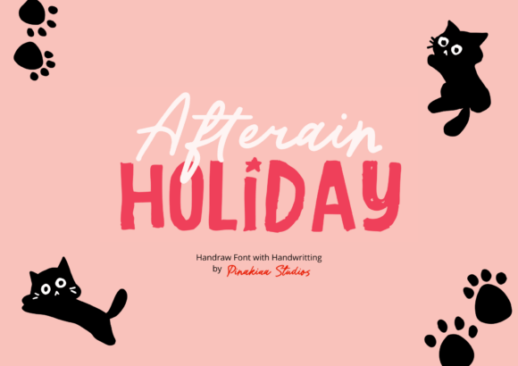 Afterain Holiday: A Font Bundle That Brings Warmth to Your Brand