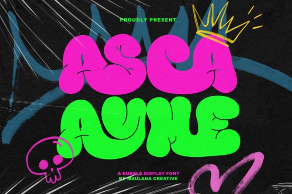 Asca Ayme: A Display Font Built for Visual Impact
