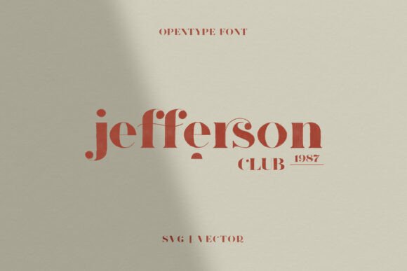 Choosing Jefferson for a More Polished Brand Look