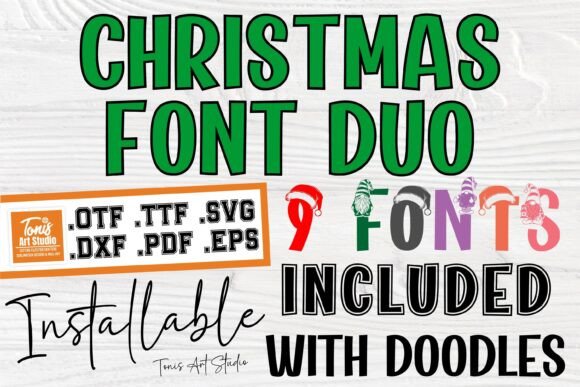 Christmas Duo Bundle Web Design Review: A Display Font for Digital Cheer