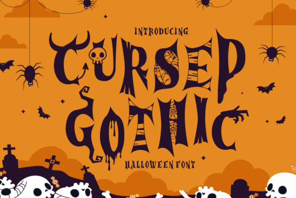 Cursed Gothic: A Halloween Font That Builds Brand Recognition