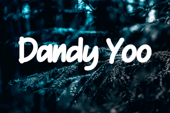 Dandy Yoo: A Display Font with Real Design Grit