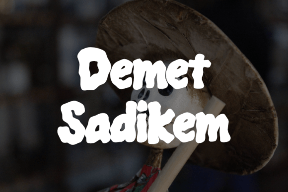 Demet Sadikem Typeface: The Display Font That Made Our Campaign Visuals Instantly Recognizable