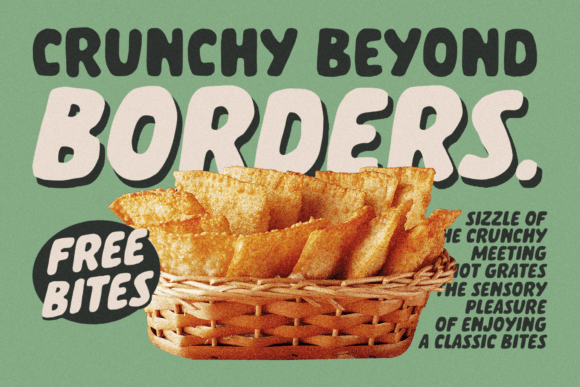 Flamb Burger: The Imperfect Display Font That Grabs Attention