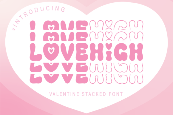 Love High: A Display Font That Elevates Your Brand Content