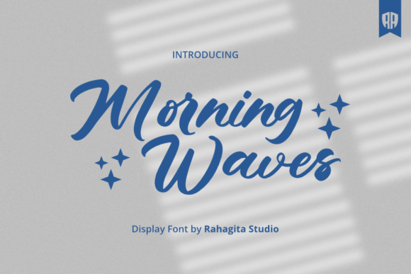 Morning Waves Font Brings Calm Energy to Editorial Design