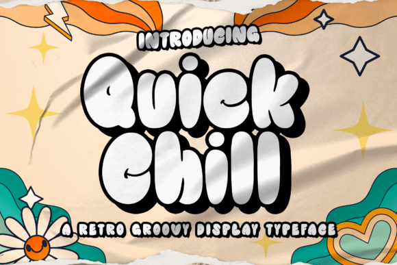 Quick Chill: A Display Font That Brings Bold Energy to Campaign Visuals