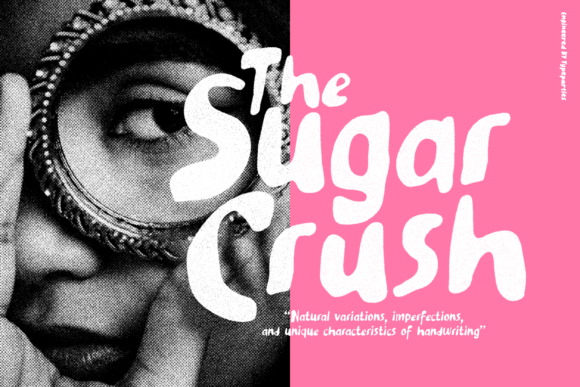 Sugar Crush: A Handwritten Display Font for Web Designers Who Want Character