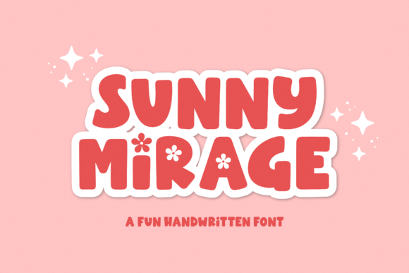 Sunny Mirage: A Bubbly Display Font for Editorial Design