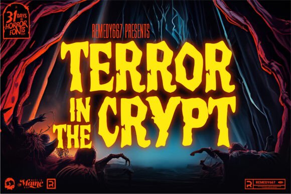 Terror in the Crypt: A Display Font That Brings Classic Horror to Web Design
