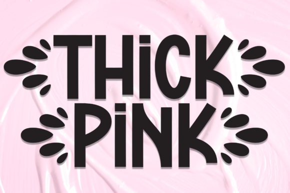Thick Pink: A Handwritten Display Font Built for Digital Marketing