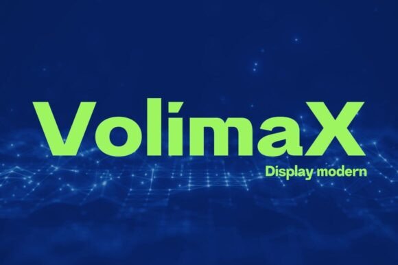 Volimax: A Slab Serif Display Font Built for Campaign Impact